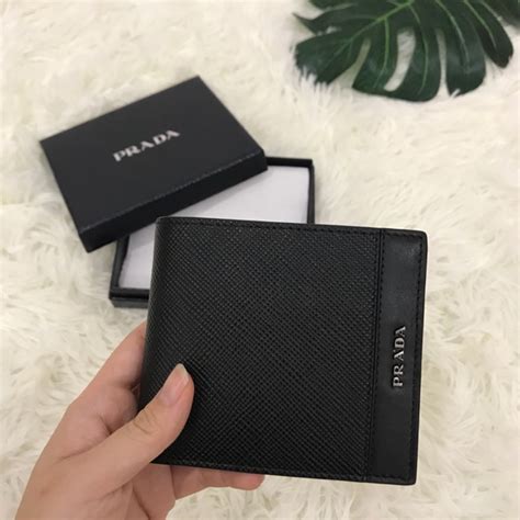 replica men's prada wallet|prada men wallet malaysia.